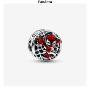 Pandora Marvel Spider-Man Soaring City Charm